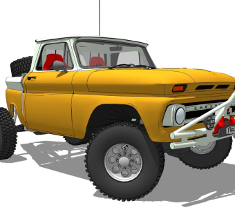 超精细汽车模型 雪佛兰 1965 Chevy
